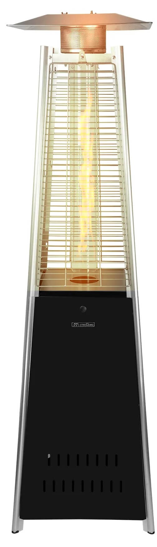 Terassilämmitin kaasukäyttöinen + suojahuppu, 12 kW, MalTec – MalTec