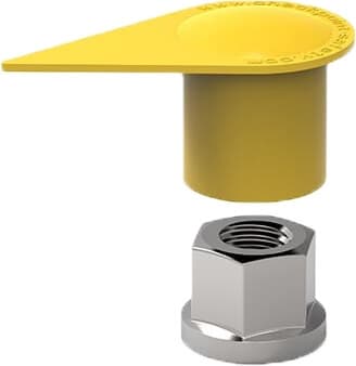 Pyöränmutterin indikaattori, 32 mm 50 kpl Dustite LR, Checkpoint – Checkpoint