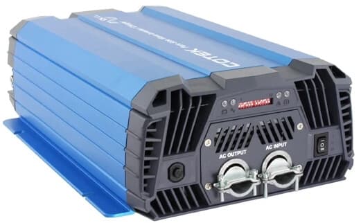 Invertteri ja laturi puhdas siniaalto 1200 W (12 V), Cotek – Cotek
