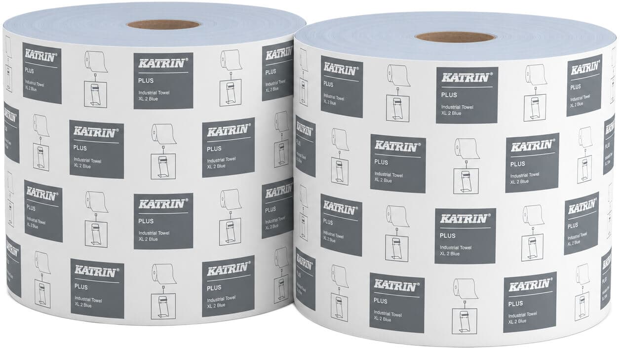 Teollisuuspyyhe Classic XL 2 sininen, Katrin – Katrin