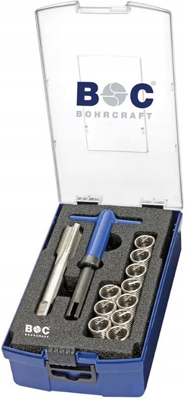 Kierteenkorjaussarja M14 x 1,25 hienokierteelle, Bohrcraft – Bohrcraft