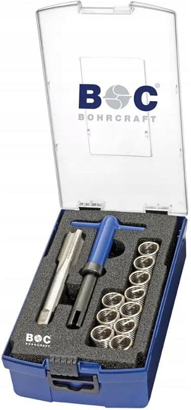 Kierteenkorjaussarja M16 x 1,5 hienokierteelle, Bohrcraft – Bohrcraft