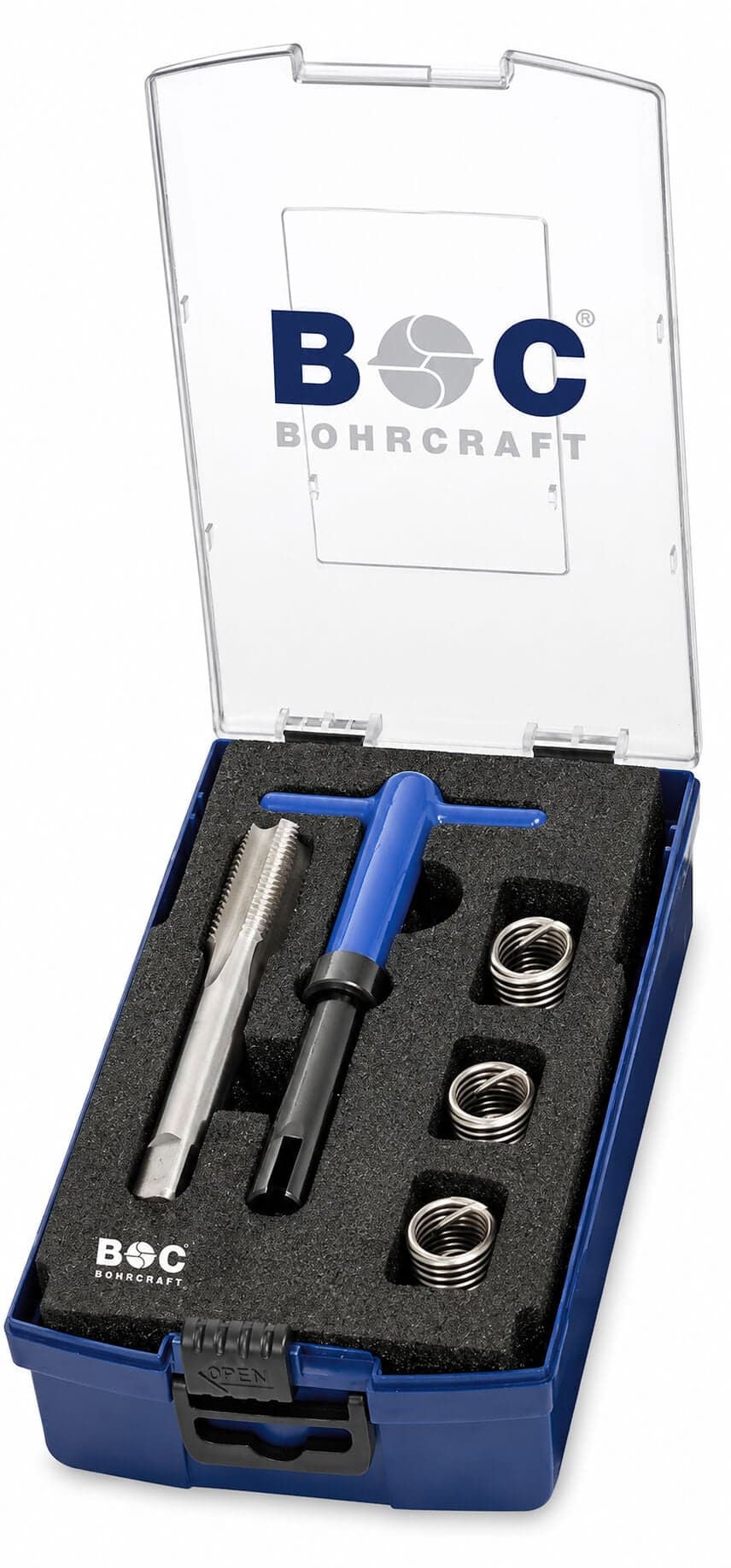 Kierteenkorjaussarja M22 x 2,0 hienokierteelle, Bohrcraft – Bohrcraft