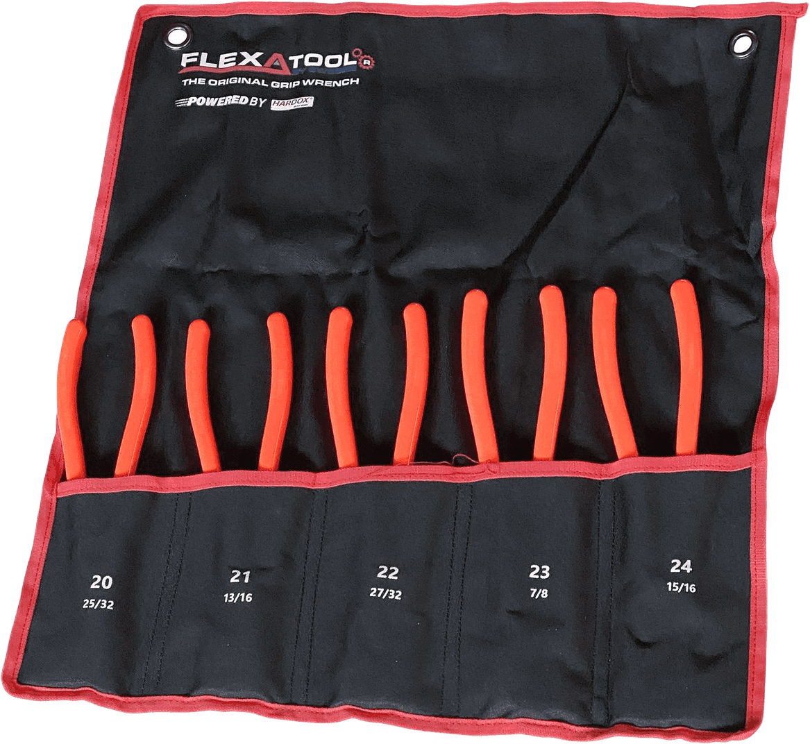 Avolenkkisarja 20-24 mm ja 25/32-15/16", Flexatool – Flexatool