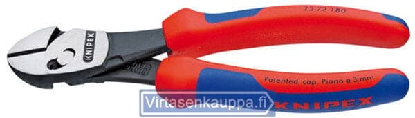 Voimasivuleikkurit 180 mm, kaksoisnivelellä, Knipex – Knipex