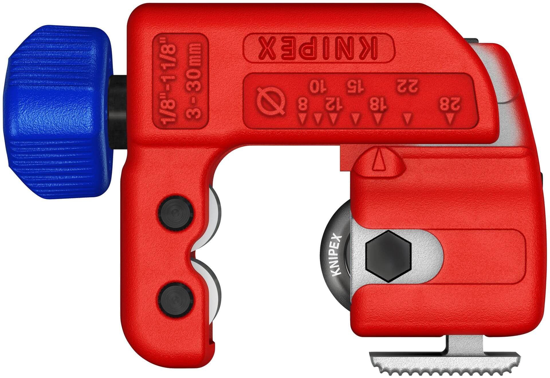Putkileikkuri 3-30 mm Tubix S pikasäädöllä, Knipex – Knipex