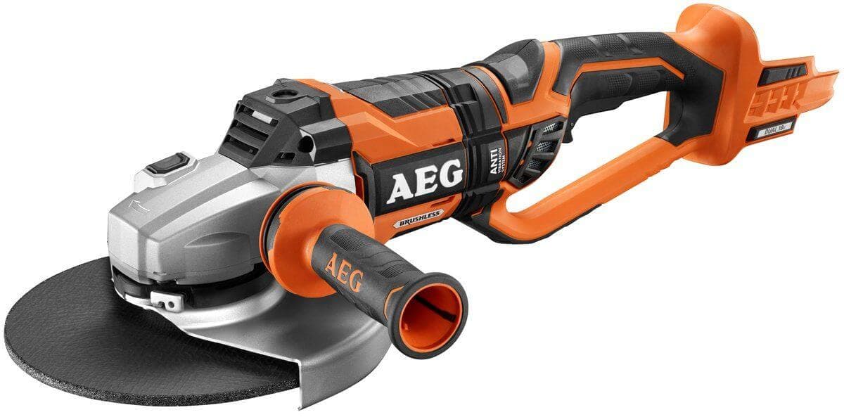 Akkukulmahiomakone 18V 230 mm (runkoversio), AEG – AEG