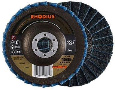 Lamellilaikka VLS 125 mm, Hieno, Rhodius – Rhodius