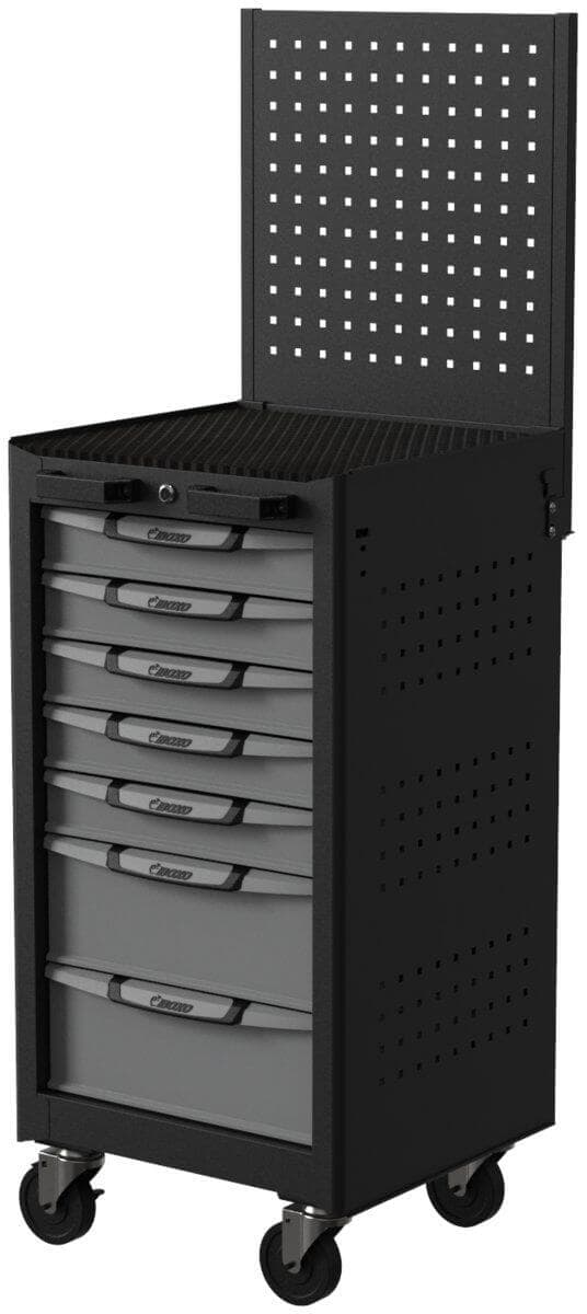 Työkaluvaunu 1907 erikoiskapea reikälevyllä 484 mm , Boxo – Boxo