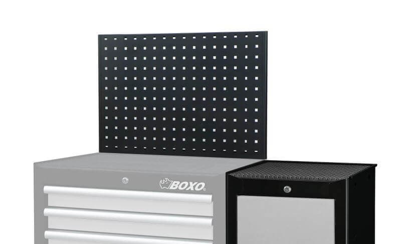 Reikälevytausta työkaluvaunuun, Boxo – Boxo
