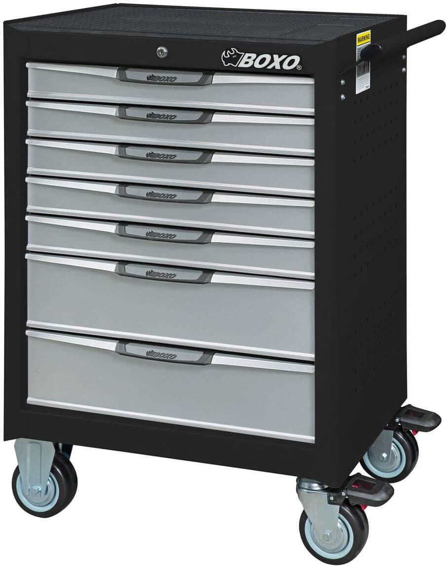 Työkaluvaunu laatikkojarrulla 7071S, Boxo – Boxo