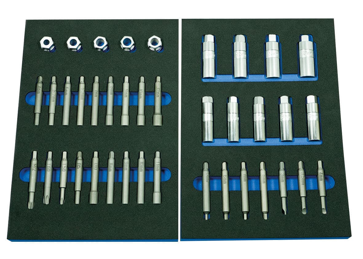 39-osainen iskunvaimentimen yläpään hylsysarja, Boxo – Boxo