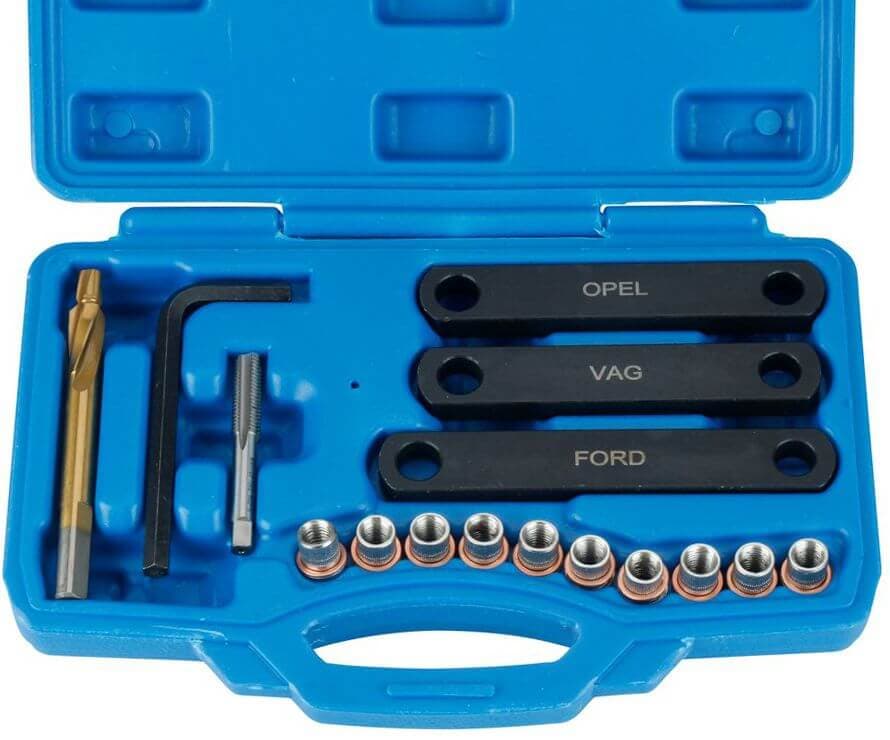 Jarrusatulan kierteiden korjaussarja VAG/GM/Ford, XL-Tools – XL-Tools