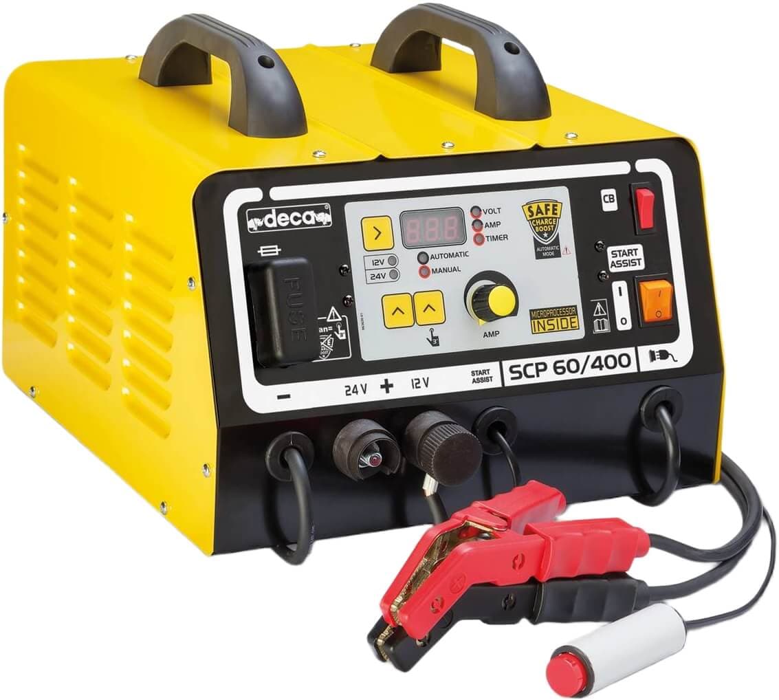 Automaattinen akkuvaraaja / apukäynnistin SCP60, Deca – Deca