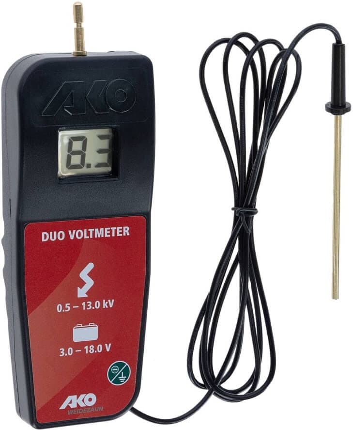 Digitaalinen sähköaitatesteri DUO, Ako – Ako