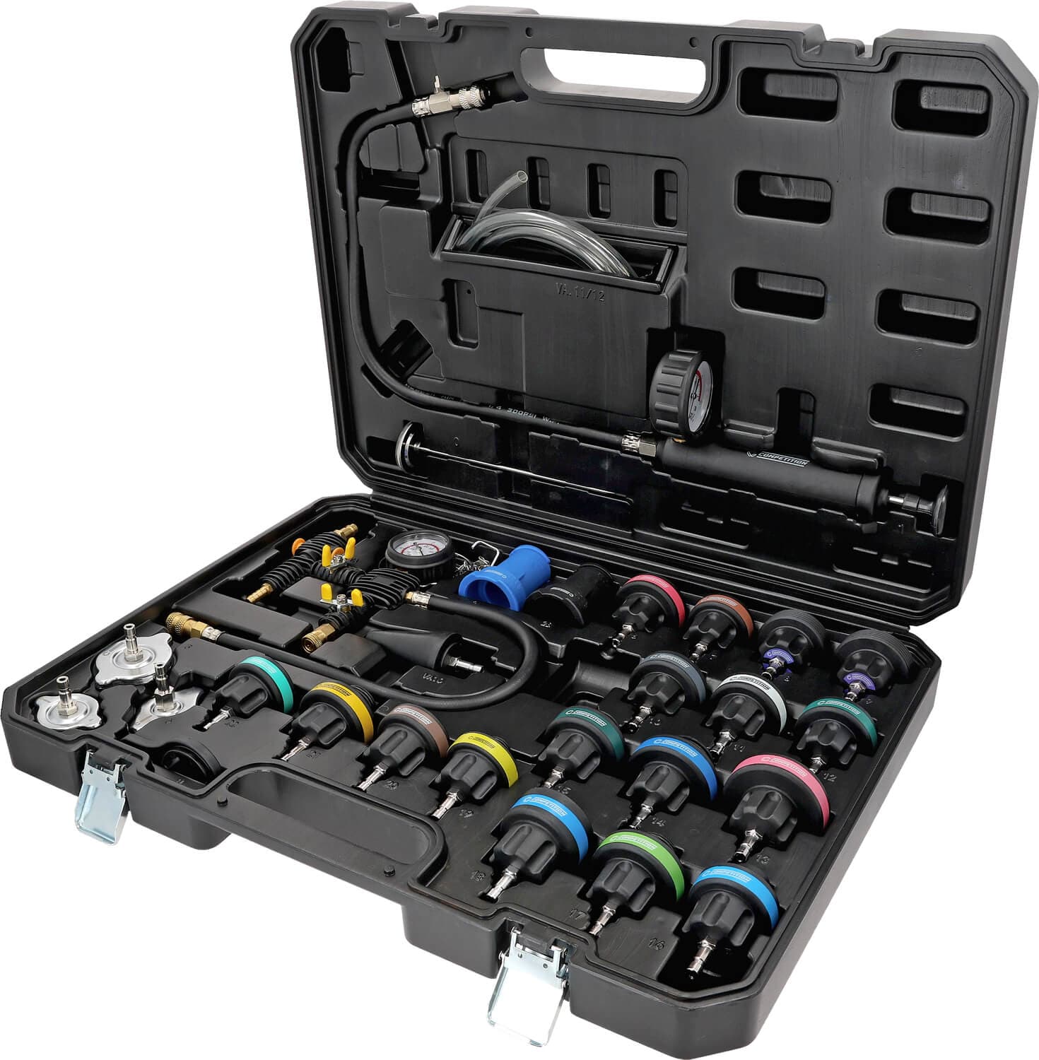 Jäähdytysjärjestelmän testisarja 27-osainen Competition, KS-Tools – Laser