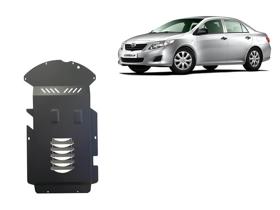 Pohjapanssari Toyota Corolla (2007-2012), katalysaattori, terästä – Scut Protection
