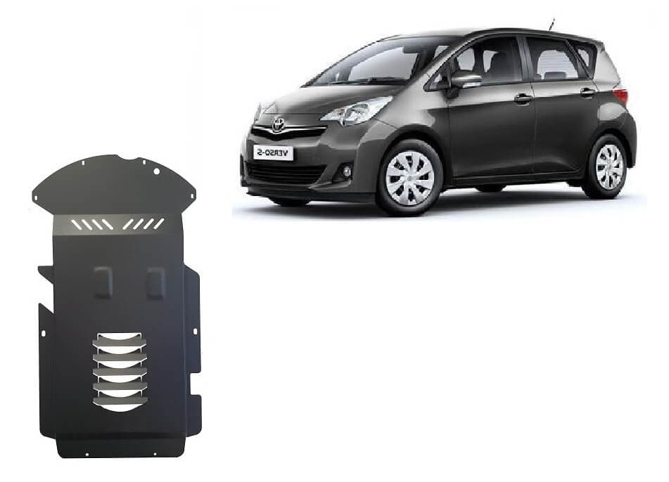 Pohjapanssari Toyota Verso (2007-2018), katalysaattori, terästä – Scut Protection