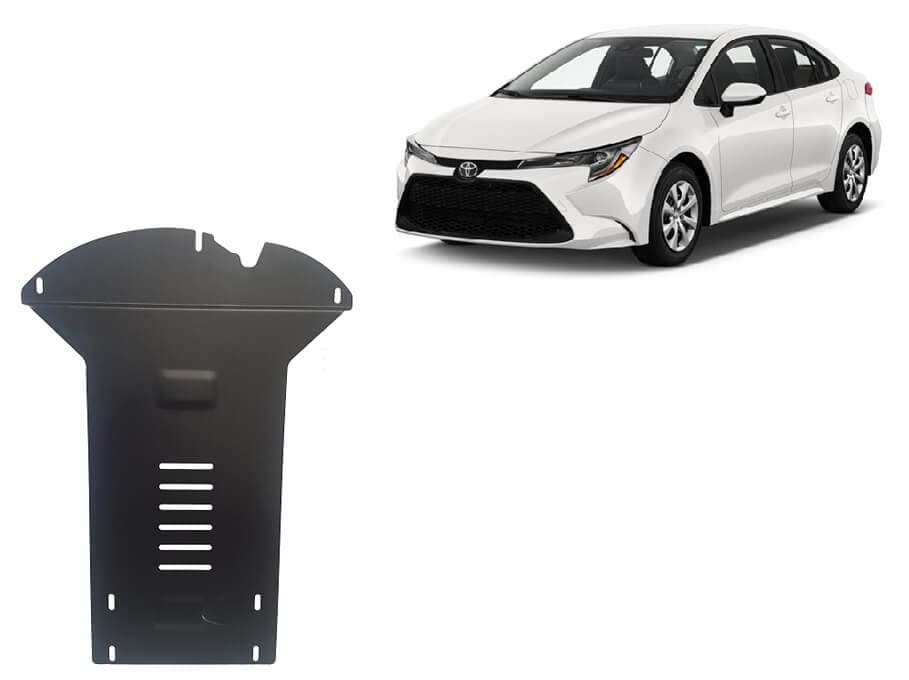 Pohjapanssari Toyota Corolla (2019➟), katalysaattori, terästä – Scut Protection