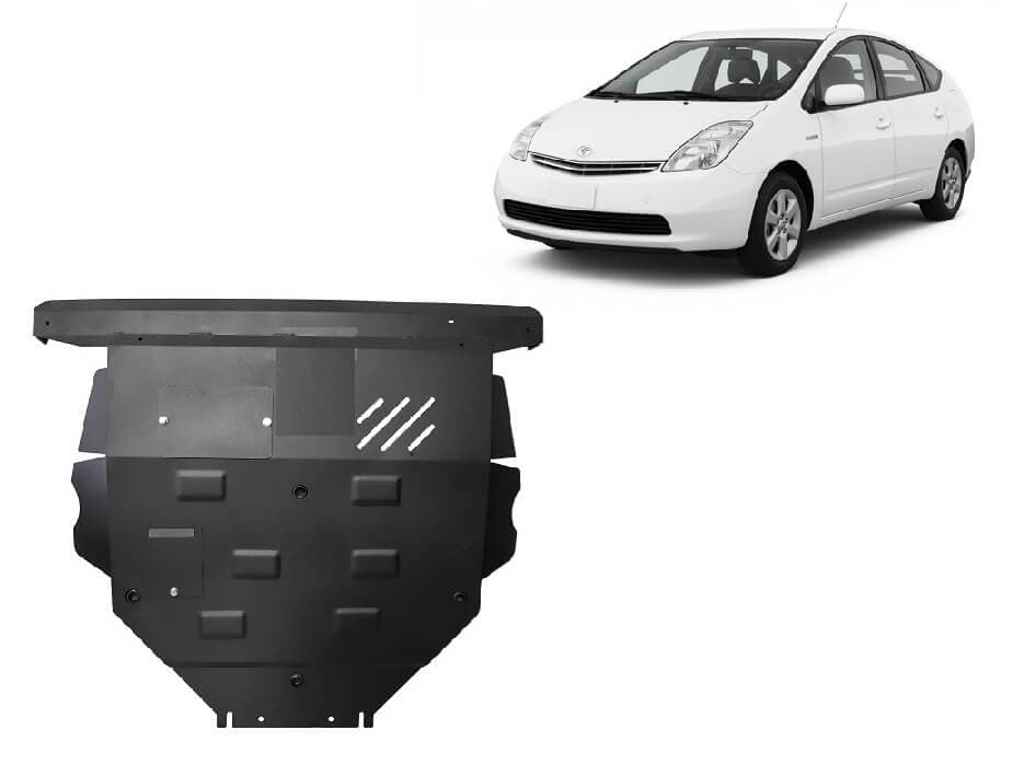 Pohjapanssari Toyota Prius (2003-2009), moottori, vaihdelaatikko, jäähdytin, terästä – Scut Protection