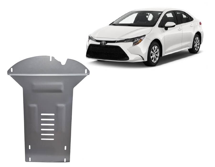 Pohjapanssari Toyota Corolla (2019➟), katalysaattori, alumiinia – Scut Protection