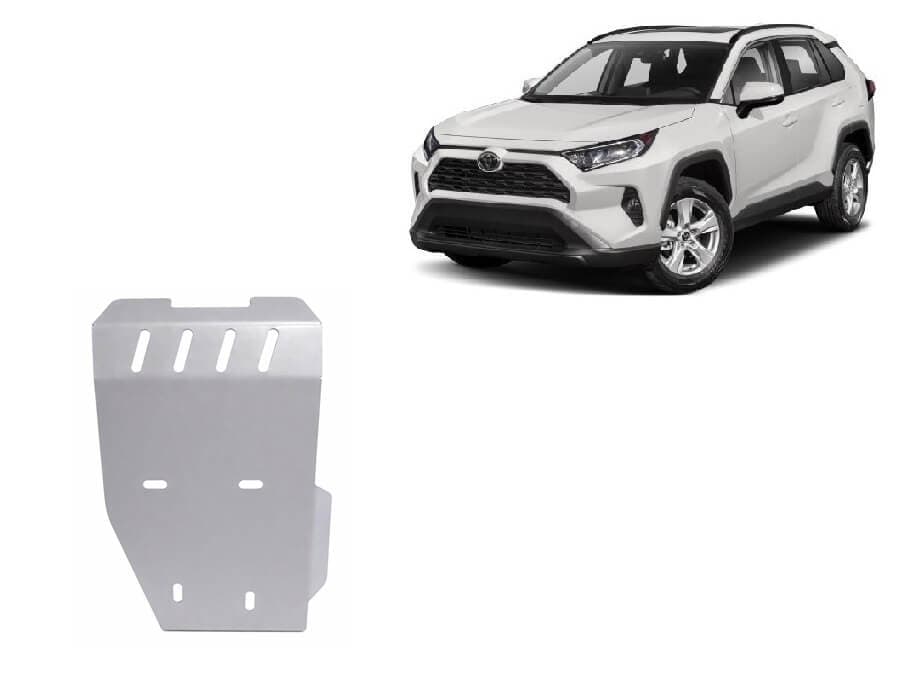 Pohjapanssari Toyota RAV4 (2018➟), takatasauspyörästö, alumiinia – Scut Protection