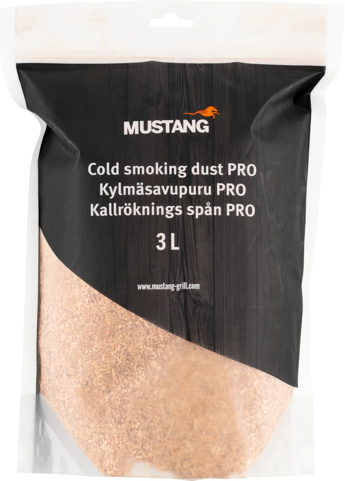 Kylmäsavupuru Pro Leppä 3 l, Mustang – Mustang