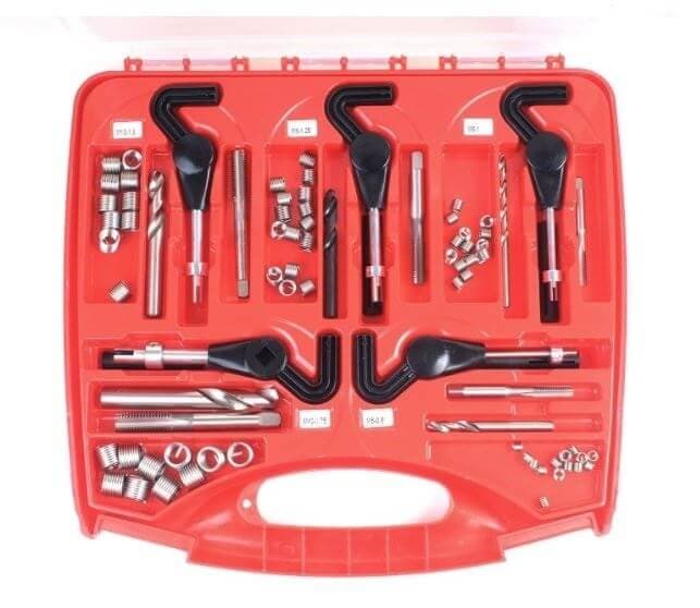 Kierteenkorjaussarja - lajitelma (UNF-kierteet), Recoil – Recoil