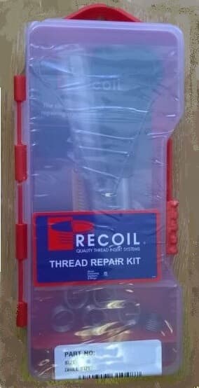 Kierteenkorjaussarja M18 - 1,5 (sytytystulpille), Recoil – Recoil