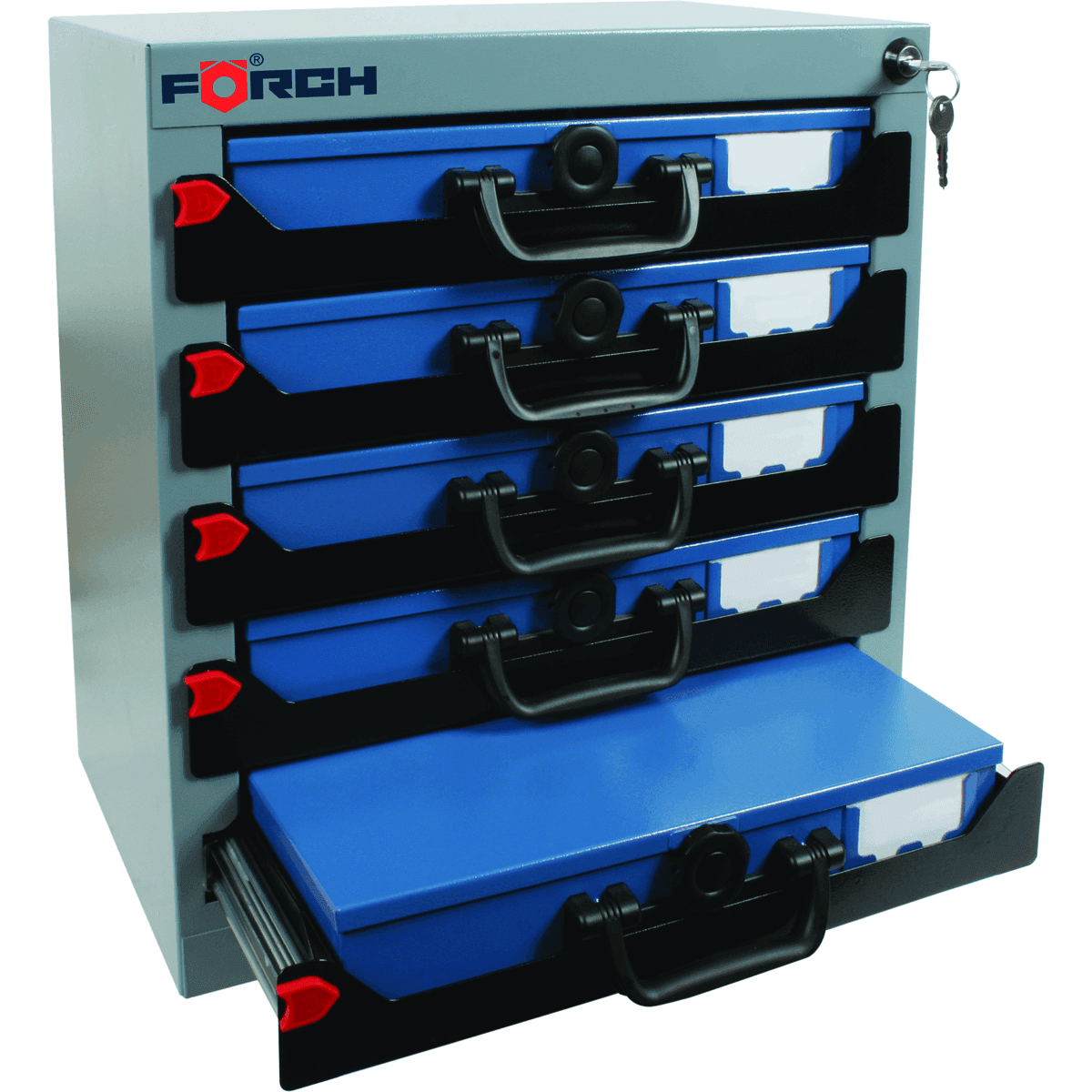 Lajitelmalaatikkoteline, runko, 5 laatikolle, Förch – Förch