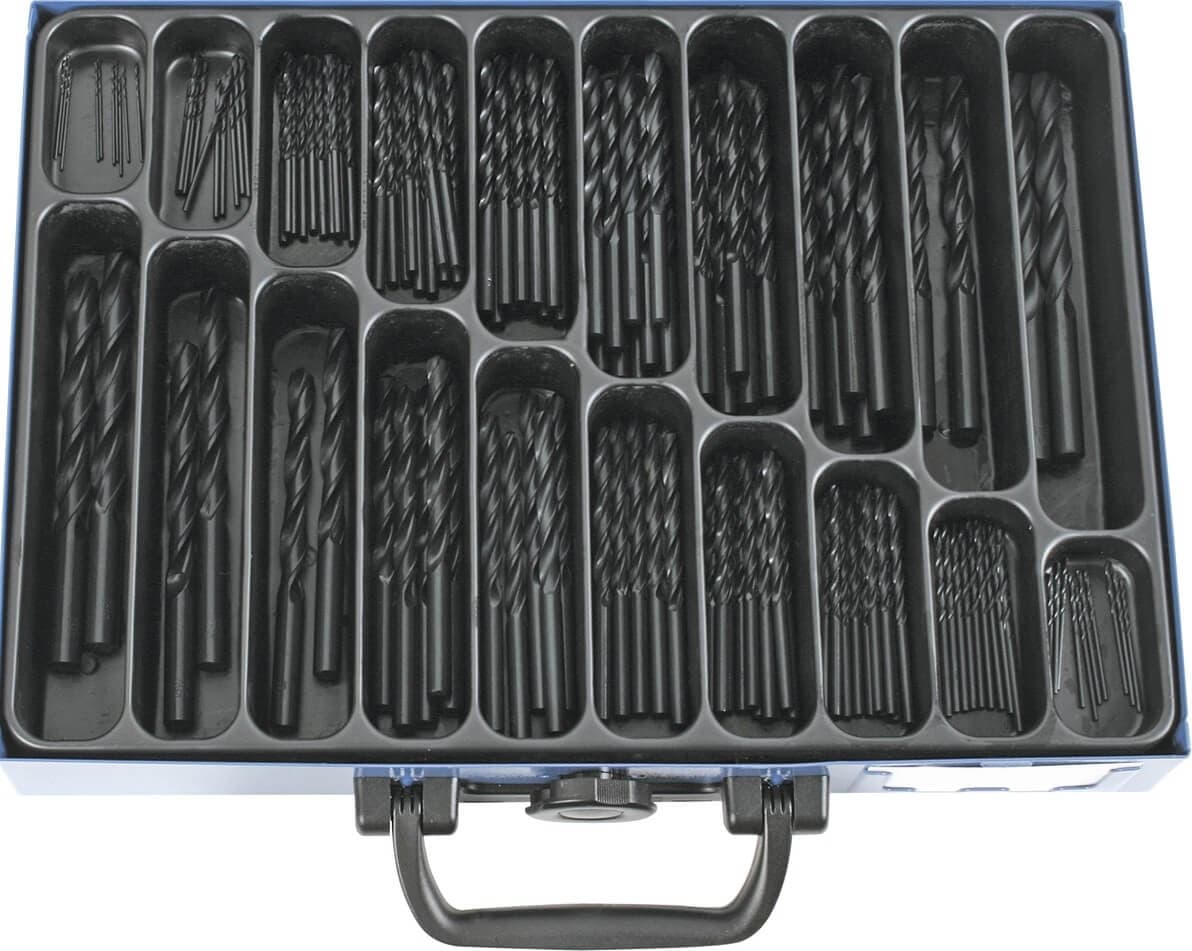 Poranterälajitelma DIN338 HSS, 1,0-10,5 mm, Förch – Förch