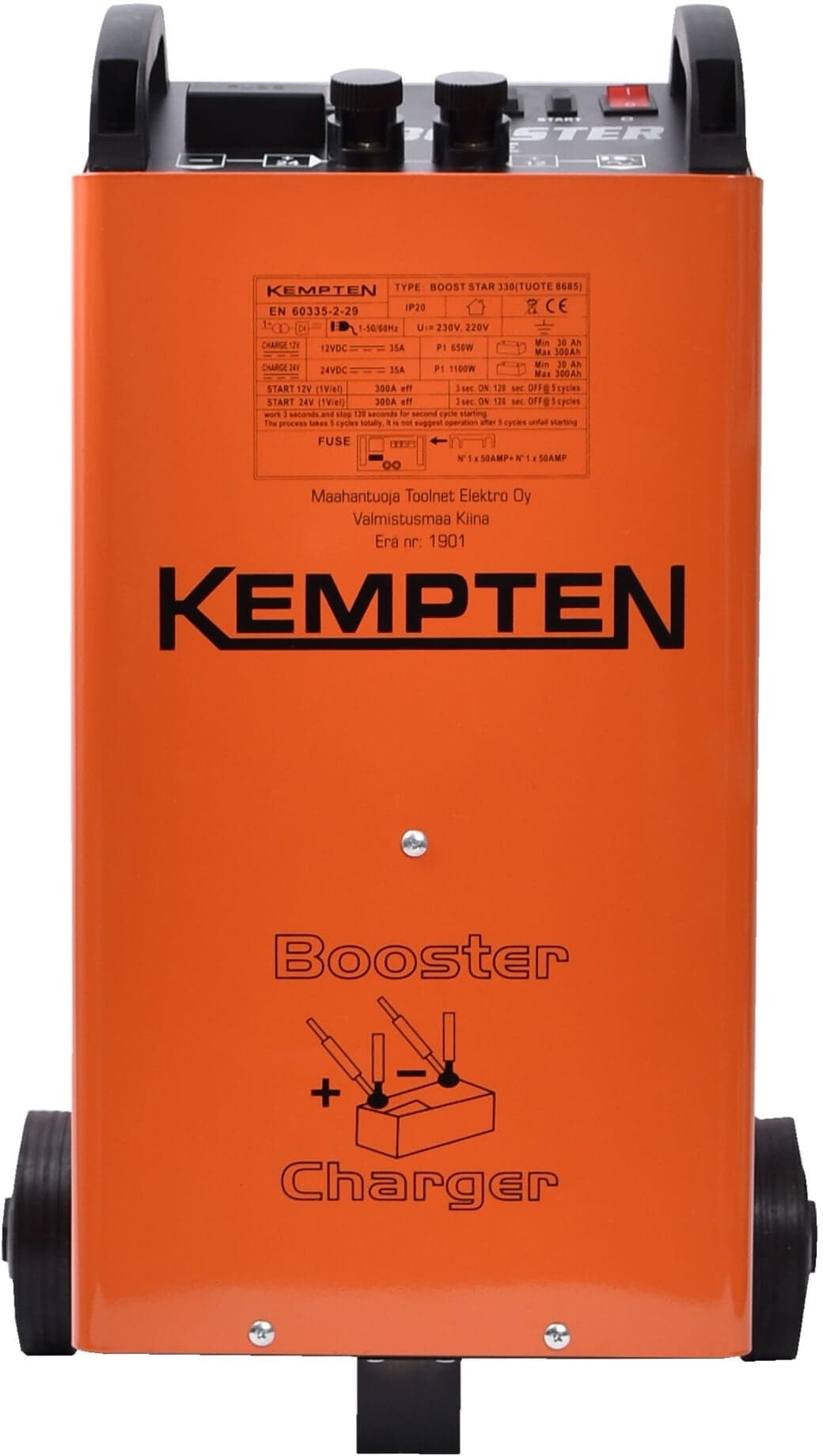 Akkulaturi ja 300 A apukäynnistin, Kempten – Kempten