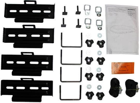 Asennussarja Autoform-kattokoteloihin – Autoform
