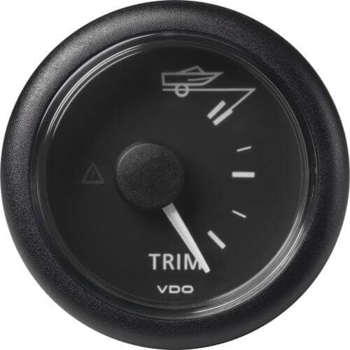 Trimmikulmamittari 12/24 V, Ø52 mm, VDO – VDO