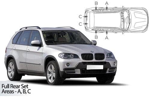 Häikäisysuojasarja BMW X5 E70, 5 ovinen (2007-2013), Car Shades – CarShades