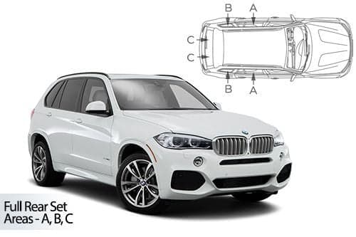 Häikäisysuojasarja BMW X5 F15, 5 ovinen (2014-2017), Car Shades – CarShades
