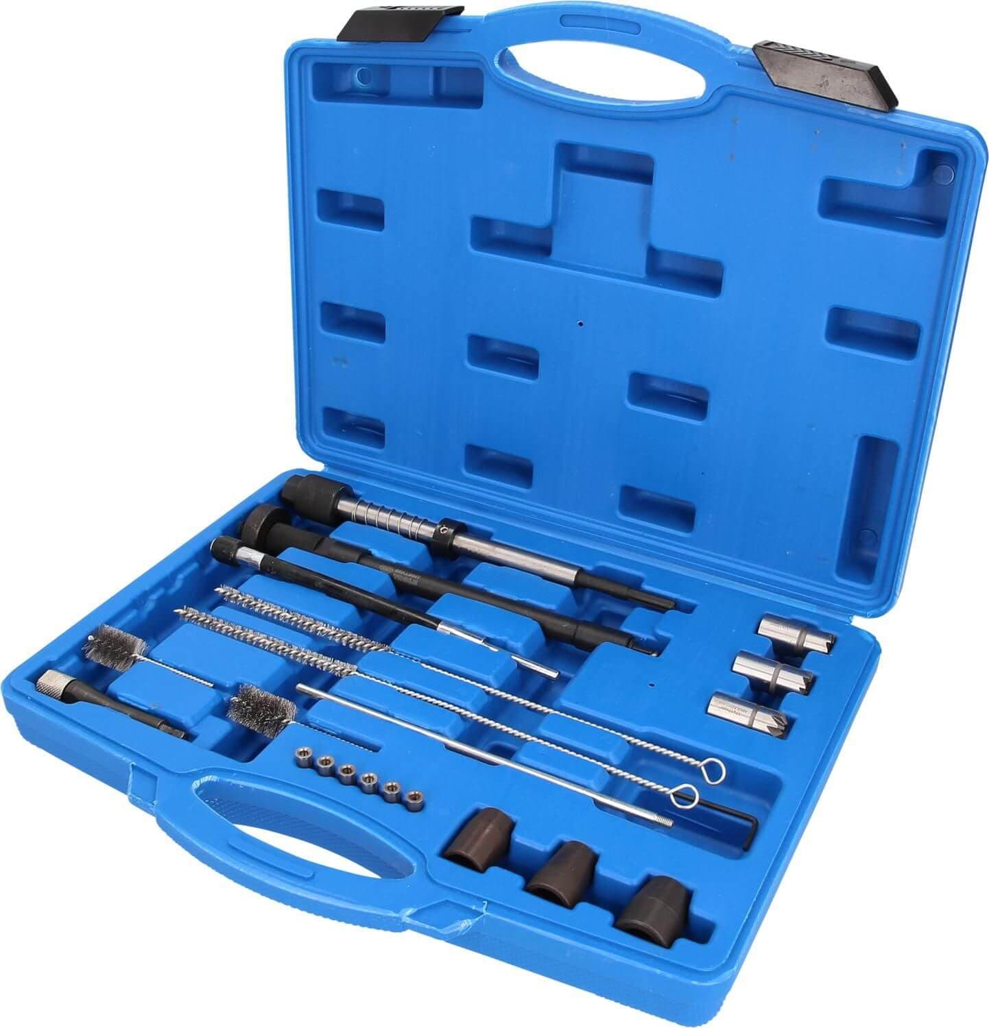 Injektorin hylsyn- ja kuilun puhdistussarja, 21-os, Brilliant Tools – Brilliant Tools