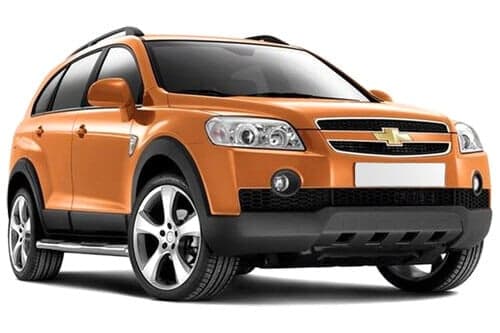 Häikäisysuojasarja Chevrolet Captiva, 5 ovinen (2006-2011), Car Shades – CarShades