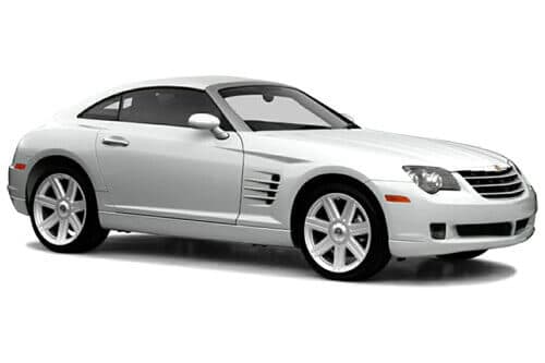 Häikäisysuojasarja Chrysler Crossfire, 2-ovinen (2004-2008), Car Shades – CarShades