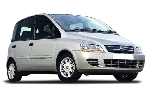 Häikäisysuojasarja Fiat Multipla, 5 ovinen (1998-2010), Car Shades – CarShades