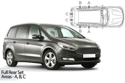 Häikäisysuojasarja Ford Galaxy, 5-ovinen (2015➟), Car Shades – CarShades