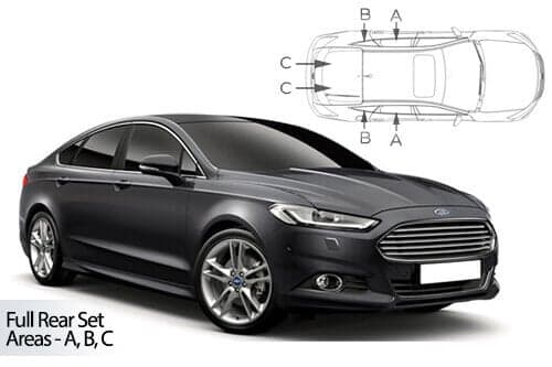 Häikäisysuojasarja Ford Mondeo, 5 ovinen (2015➟), Car Shades – CarShades