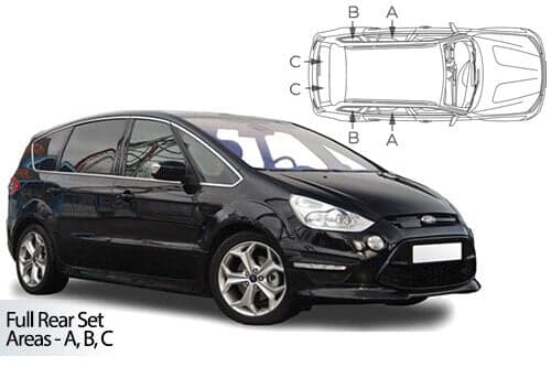 Häikäisysuojasarja Ford S-Max, 5 ovinen (2010-2015), Car Shades – CarShades