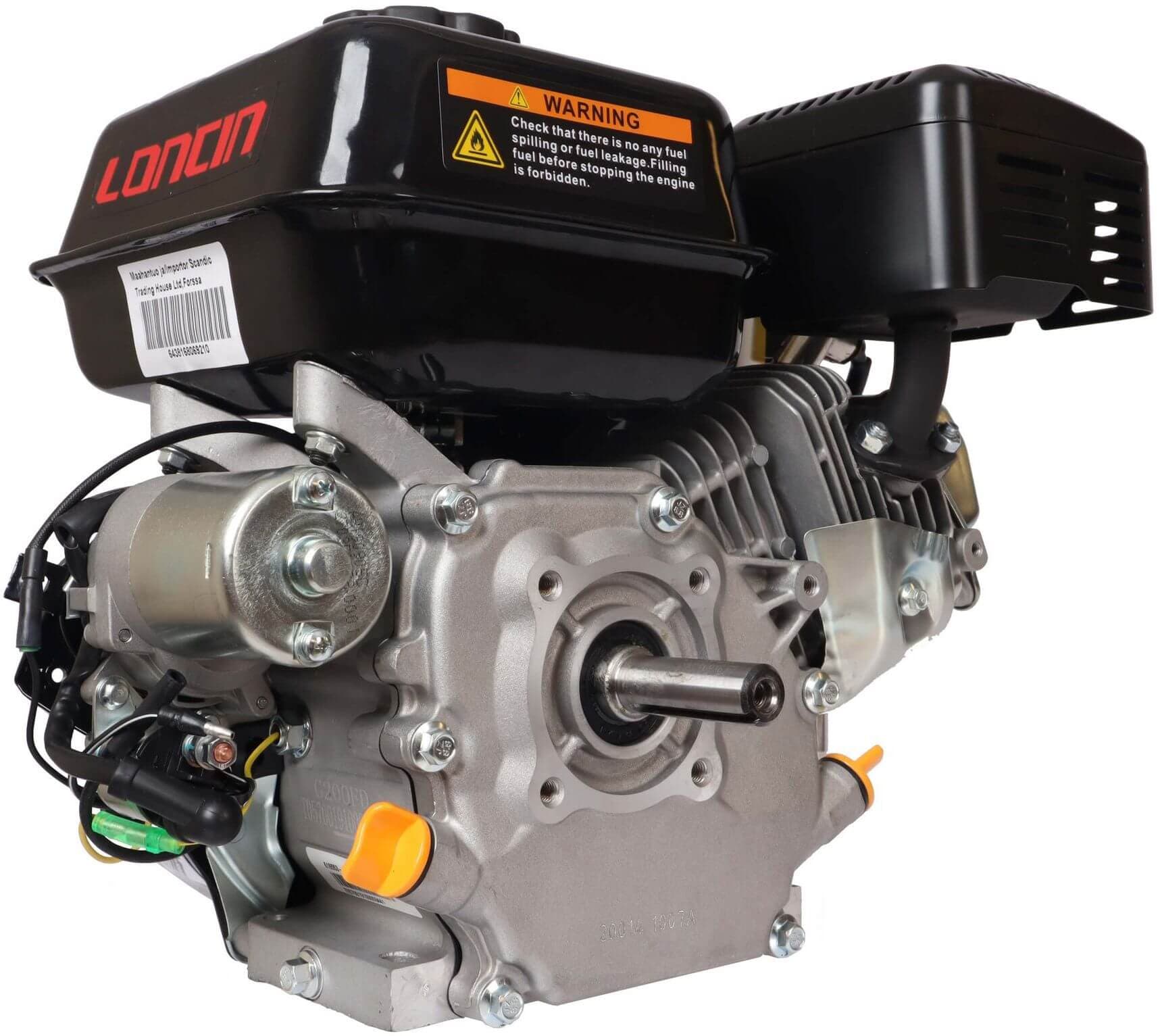 Irtomoottori 6,5 hp / 196 cc vaaka-akseli, Loncin – Loncin