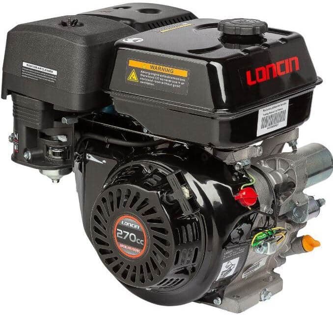 Irtomoottori 9 hp / 270 cc vaaka-akseli, Loncin – Loncin