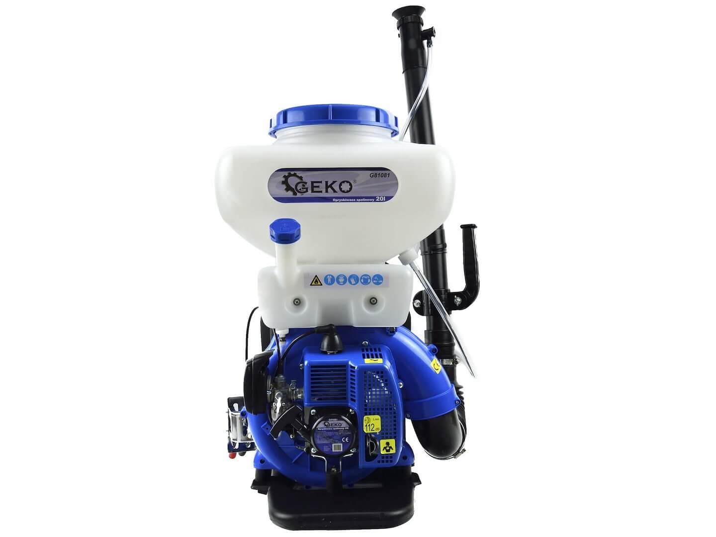 Polttomoottorireppuruisku 20 l, Geko – Geko