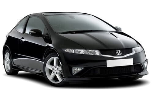 Häikäisysuojasarja Honda Civic, 3 ovinen (2006-2012), Car Shades – CarShades