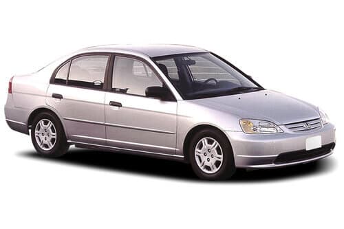Häikäisysuojasarja Honda Civic, 4 ovinen (2001-2005), Car Shades – CarShades