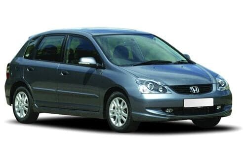 Häikäisysuojasarja Honda Civic, 5 ovinen (2001-2005), Car Shades – CarShades