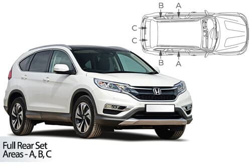 Häikäisysuojasarja Honda CR-V, 5 ovinen (2013-2016), Car Shades – CarShades